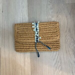 Fallon & Royce Woven Clutch Bag